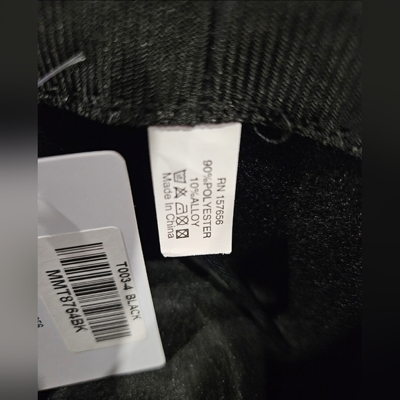 Cowgirl Hat Black with Rhinestone Details - Picture 8 of 8